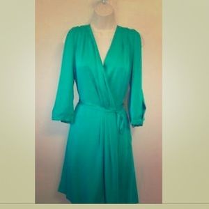 Diane von Furstenberg Autumn wrap dress in Parakee